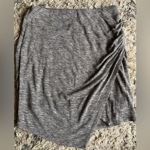 A New Day - Grey Asymmetrical Skirt